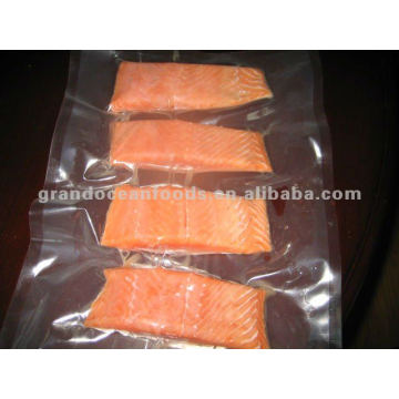 Pink salmon portion
